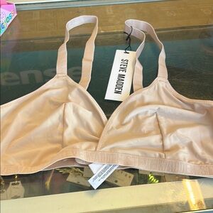 Steve Madden Cream Bralette Seamless Comfort